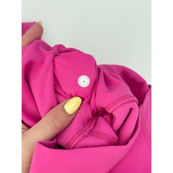 lululemon sonic pink align leggings - size 4, 25" inseam - Picture 4 of 6